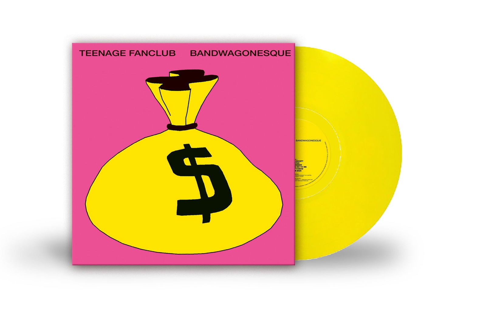 Bandwagonesque Transparent Yellow National Album Day 2023 edition