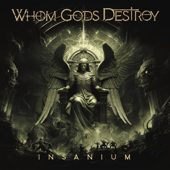 Cover for Whom Gods Destroy · Insanium (LP) (2024)