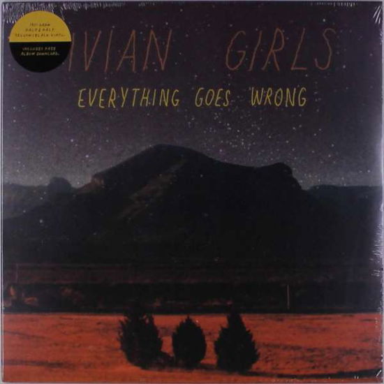 Cover for Vivian Girls · Everything Goes Wrong (LP) [Coloured edition] (2022)