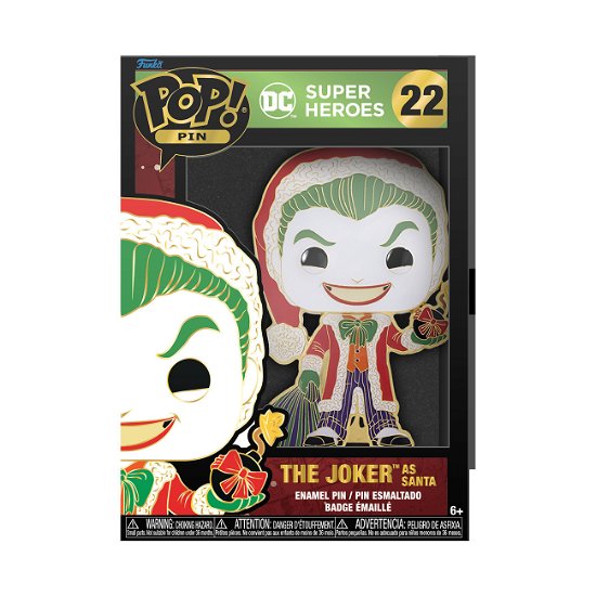 Cover for Funko Pop! Pins: · Dc Holiday - Joker (Styles May Vary) (Badge) (2022)