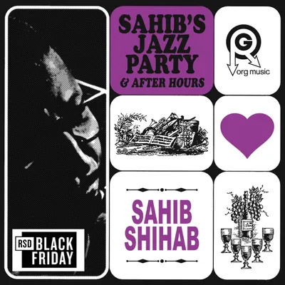 Cover for Shihab Sahib · Sahib's Jazz Party / After Hours (LP) [Black Friday 2024 edition] (2024)