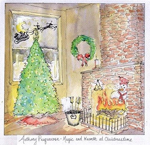 Cover for Anthony Pasquarosa · Magic &amp; Warmth At Christmastime (LP) (2019)