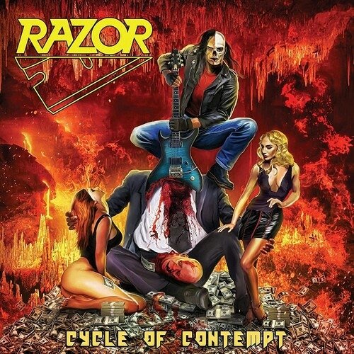 Cover for Razor · Cycle of Contempt (LP) (2022)