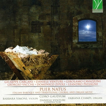 Cover for Coro Gaudium / Venturi,daniele · Puer Natus: Italian Baroque &amp; Traditional Choral (CD) (2019)