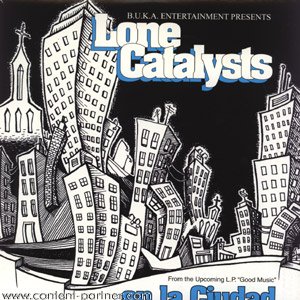 Cover for Lone Catalysts · En La Cludad (12&quot;) (2004)