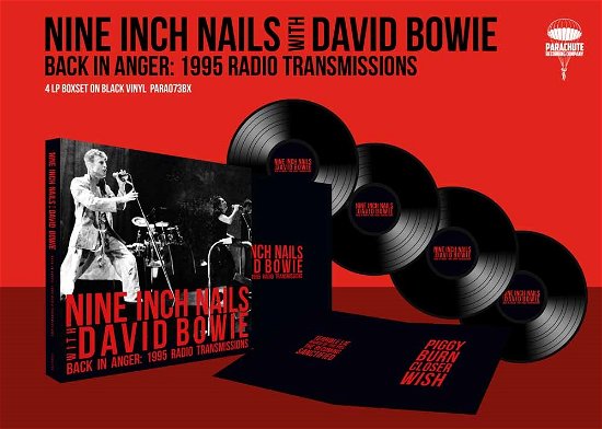 Cover for Nine Inch Nails With David Bowie · Back in Anger: 1995 Radio Transmissions (LP) (2017)