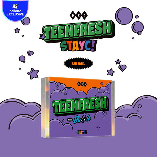 Teenfresh - 3rd Mini Album - STAYC - Musik - High Up Ent./Hello82 - 0810141850217 - 22. August 2023