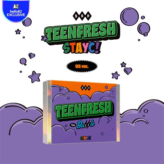 Teenfresh - 3rd Mini Album - STAYC - Musikk - High Up Ent./Hello82 - 0810141850217 - 22. august 2023