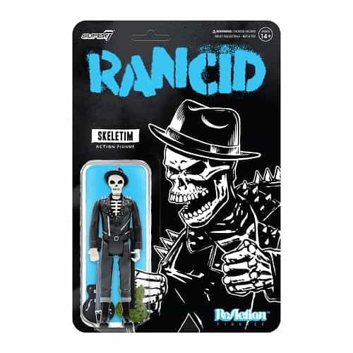 Reaction Figure Wave 4 - Skeletim (Hat) - Rancid: Super7 - Fanituote - SUPER 7 - 0840049818217 - keskiviikko 13. huhtikuuta 2022