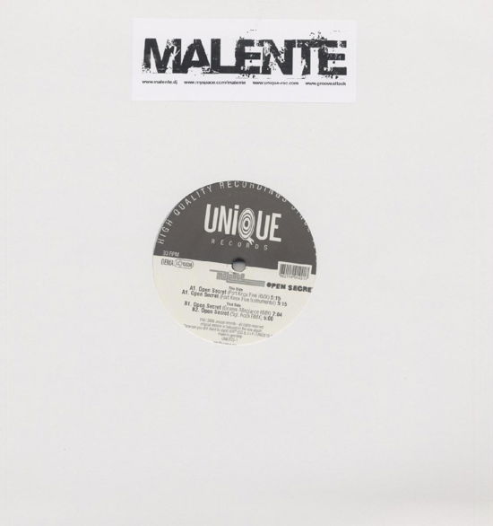 Malente · Open Secret (12") (2007)