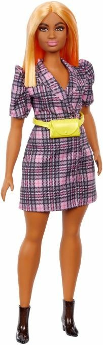 Cover for Mattel · Barbie - Fashion Doll -  Puff Sleeve Plaid Blazer Dress (Legetøj) (2020)