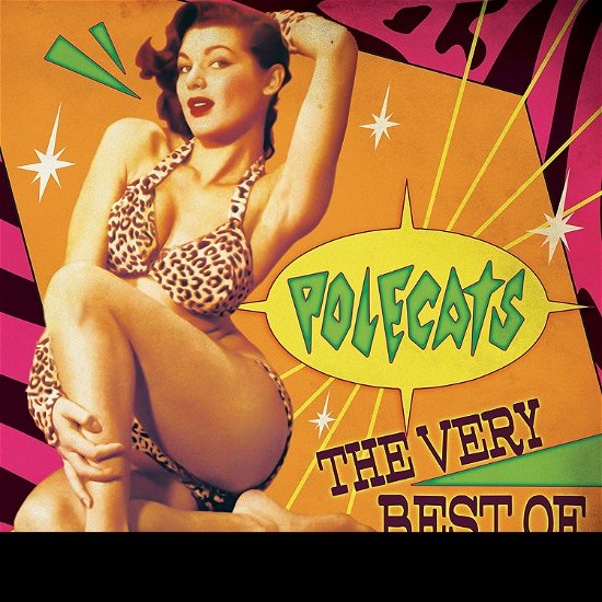 Cover for The Polecats · Very Best Of (purple Orange Splatter) (LP) [Coloured edition] (2020)