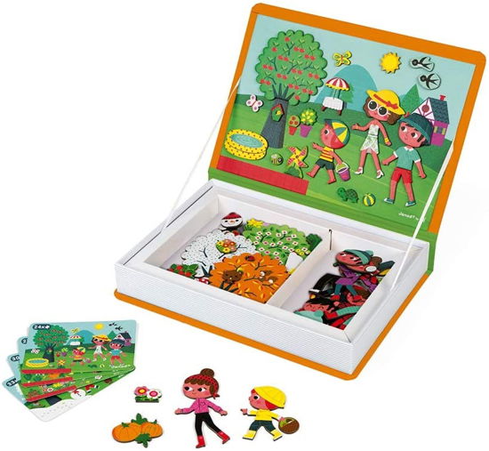 Magneti'book - 4 Seasons - 115 Magnets (lkj2721) - Janod - Gadżety -  - 3700217327217 - 