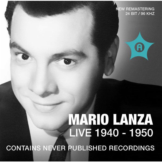 Cover for Lanza; Tennyson; Weede; Yeend; Smip; Grayson · Mario Lanza Live (CD) (2014)
