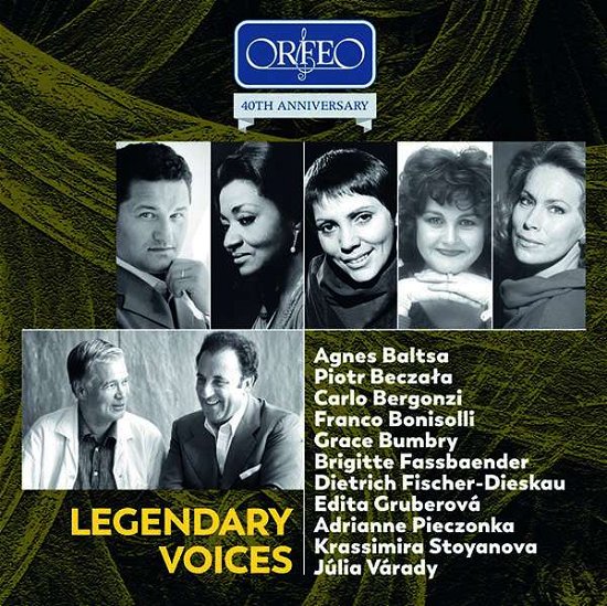 Cover for Legendary Voices / Various · Legendary Voices: Orfeo 40th Anniversary Edition (CD) [Orfeo edition] (2020)