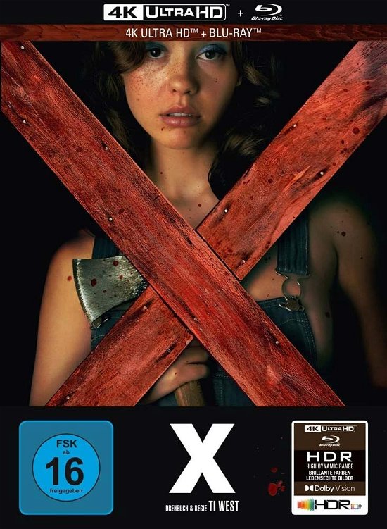 X-limited Mediabook,cover a (Uhd-blu-ray+blu- - Ti West - Elokuva -  - 4042564223217 - perjantai 2. syyskuuta 2022
