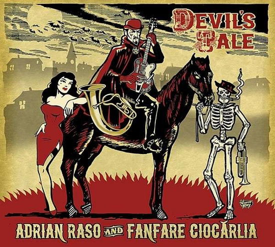 Cover for Fanfare Ciocarlia · Adrian Raso And Fanfare Ciocarlia - Devil's Walk (VINYL) [Standard edition] (2014)