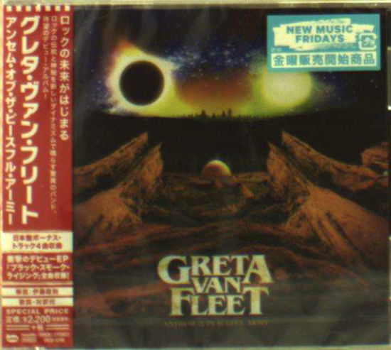 Cover for Greta Van Fleet · Anthem Of The Peaceful+ 1 (CD) [Japan Import edition] (2018)