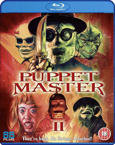 Cover for Puppet Master 2 · Puppet Master II - His Unholy Creation (Blu-ray) (2012)