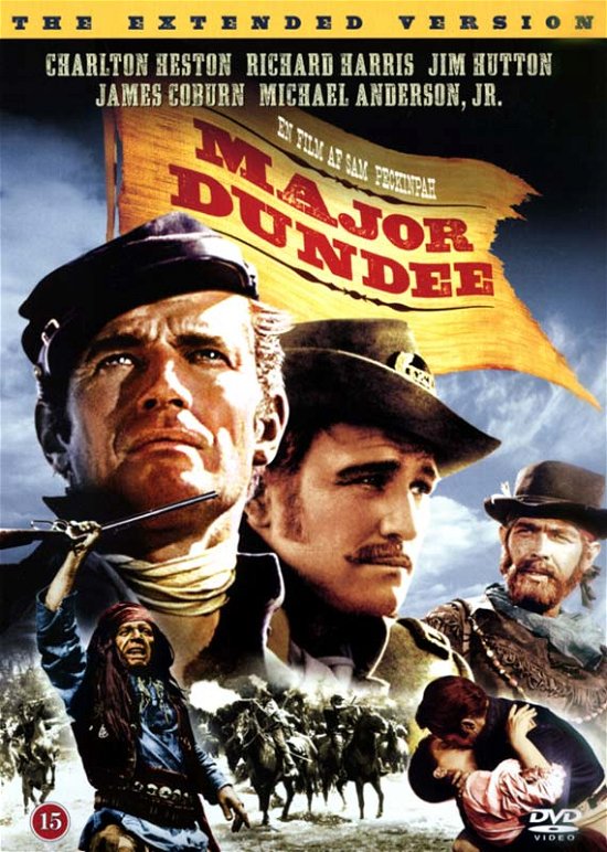 Cover for Major Dundee · Major Dundee - Extended Version (DVD) (2006)
