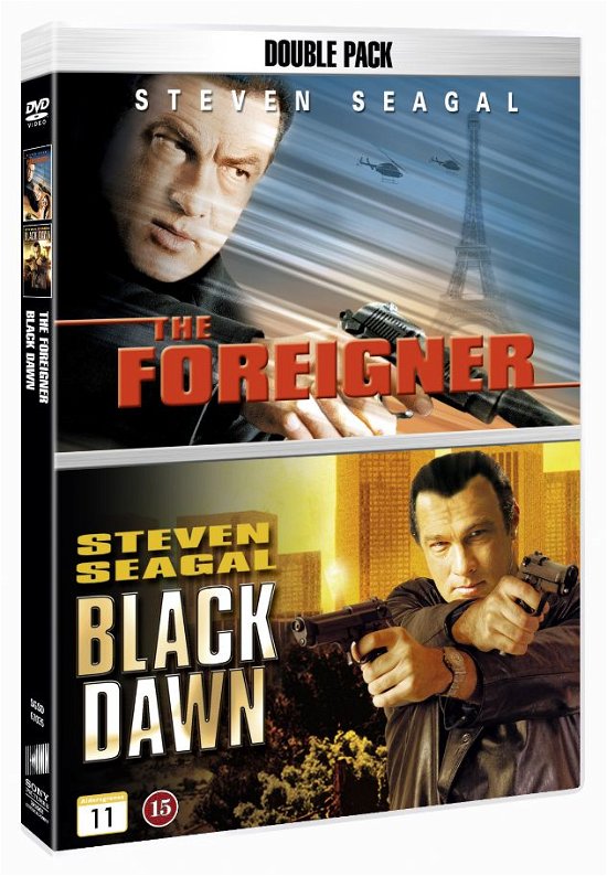 Cover for Doublepack · Black Dawn / The Foreigner (DVD) (2009)