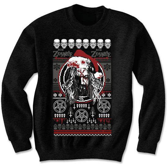 Rob Zombie: Bloody Santa (Felpa Unisex Tg. 2XL) - Rob Zombie - Merchandise - Global - Apparel - 5055979967217 - 