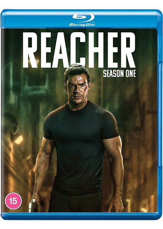 Cover for Reacher Season 1 BD · Jack Reacher Season One (Blu-ray) (2022)