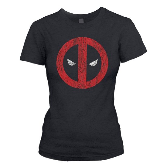 Cover for Marvel Deadpool · Deadpool: Cracked Logo (T-Shirt Donna Tg. L) (N/A) (2017)