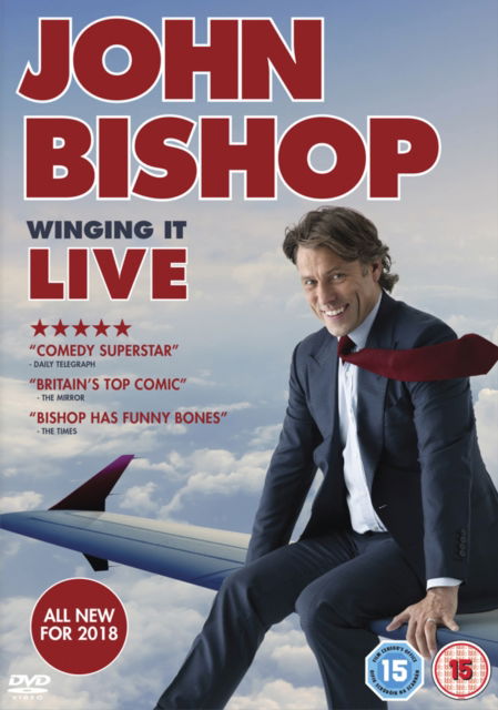 Cover for John Bishop - Winging It live (DVD) (2018)
