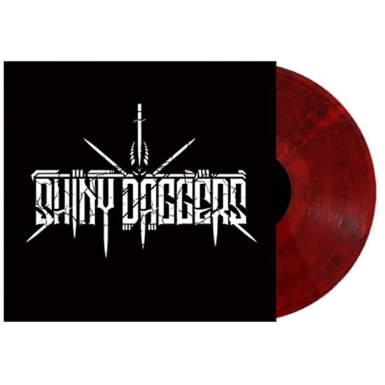 Cover for Shiny Daggers · Devil Inside (Red-swirl Vinyl) (12&quot;) [Coloured edition] (2021)