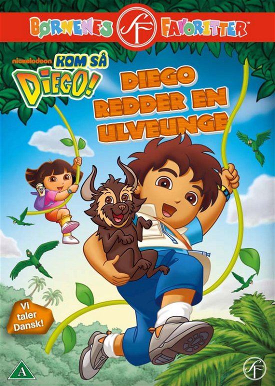 Cover for Kom Så Diego · Kom Så Diego - Diego Redder en Ulveunge (DVD) (2013)