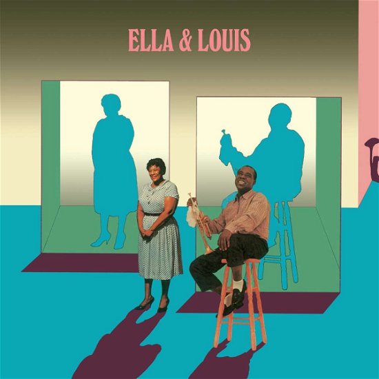 Cover for Fitzgerald, Ella &amp; Louis Armstrong · Ella &amp; Louis (LP) [Limited edition] (2024)