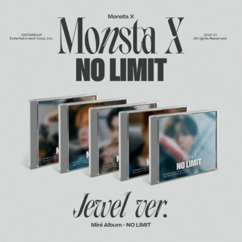 Cover for MONSTA X · NO LIMIT (JEWEL VER.) (Płyta CD/Gadżety) (2021)