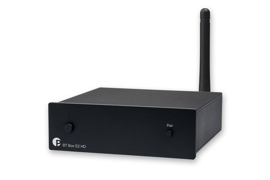 Cover for Pro-Ject · Pro-Ject BT Box S2 HD, black - Bluetooth 5.0 modtager (Bluetooth Empfängerin)