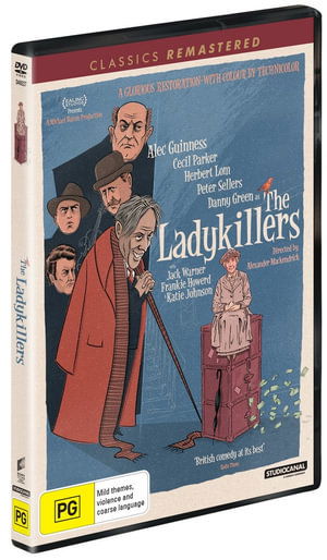 Cover for The Ladykillers (1955) (Classics Remastered) (DVD) (2021)