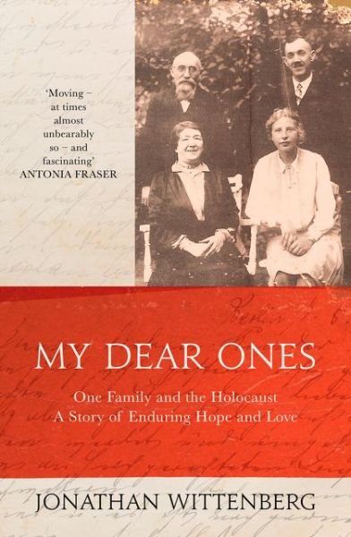 Cover for Jonathan Wittenberg · My Dear Ones (Paperback Book) (2018)