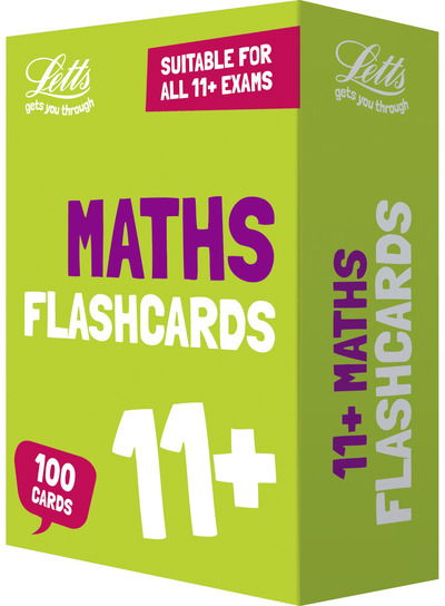 11+ Maths Flashcards: For the 2024 Gl Assessment and Cem Tests - Collins 11+ Practice - Collins 11+ - Książki - HarperCollins Publishers - 9780008356217 - 11 lipca 2019