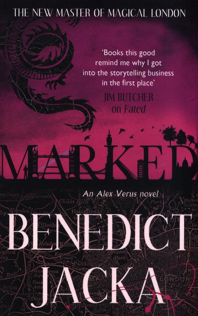 Cover for Benedict Jacka · Marked: An Alex Verus Novel from the New Master of Magical London - Alex Verus (Paperback Book) (2018)