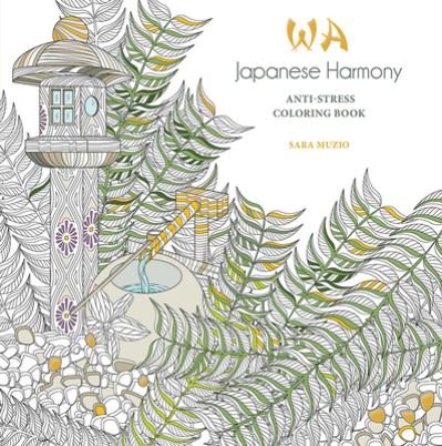 Cover for Sara Muzio · Japanese Harmony Coloring Book (Book) (2020)
