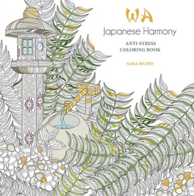 Cover for Sara Muzio · Japanese Harmony Coloring Book (Book) (2020)