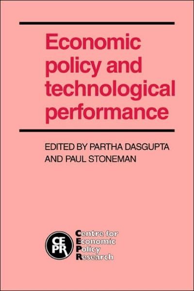 Cover for Partha Dasgupta · Economic Policy and Technological Performance (Paperback Book) (2005)