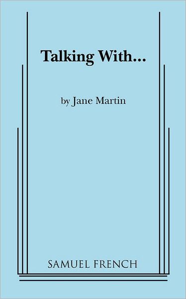 Cover for Jane Martin · Talking With... (Paperback Book) (2011)