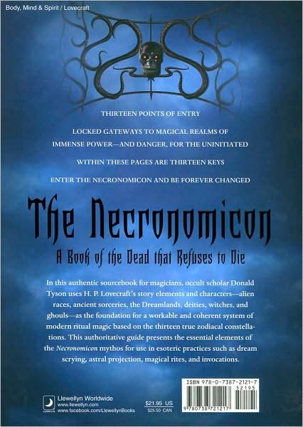 Cover for Donald Tyson · The 13 Gates of the Necronomicon: A Workbook of Magic (Taschenbuch) (2010)