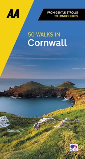 Cover for 50 Walks in Cornwall - 50 Walks (Paperback Book) [New edition] (2023)
