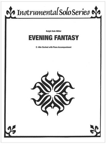 Cover for Miller · Evening Fantasy Eb Alto Clarinetpiano (Paperback Book) (1985)