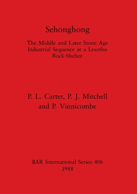 Cover for P. L. Carter · Sehonghong (N/A) (1988)