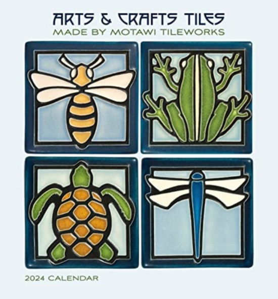 Cover for Pomegranate · Arts &amp; Crafts Tiles: Made by Motawi Tileworks 2024 Mini Wall Calendar (Paperback Book) (2023)