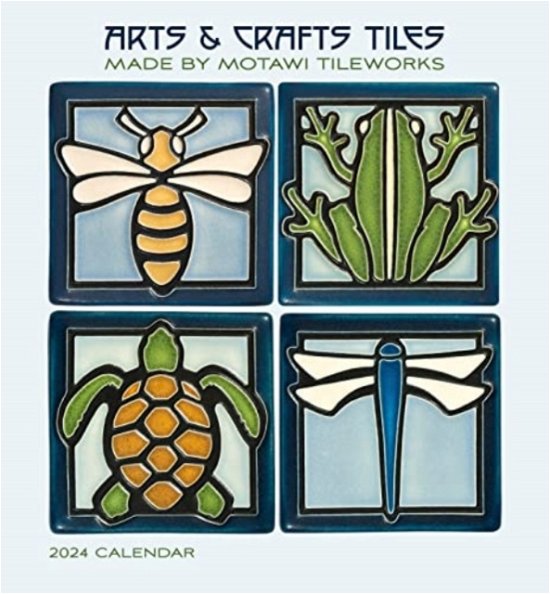Cover for Pomegranate · Arts &amp; Crafts Tiles: Made by Motawi Tileworks 2024 Mini Wall Calendar (Paperback Bog) (2023)