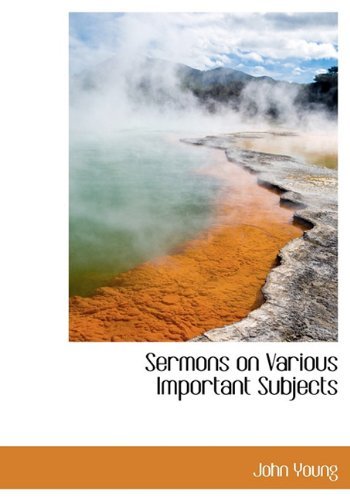 Cover for John Young · Sermons on Various Important Subjects (Hardcover bog) (2009)