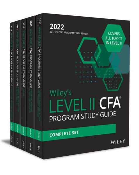 Cover for Wiley · Wiley's Level II CFA Program Study Guide 2022: Complete Set (Taschenbuch) (2021)